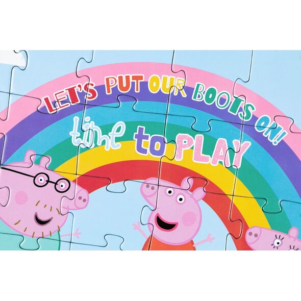Dodo PUZZLE 30 ELEMENTÓW ŚWINKA PEPPA UROCZA UKŁADANKA DLA MALUCHÓW PEPPA PIG