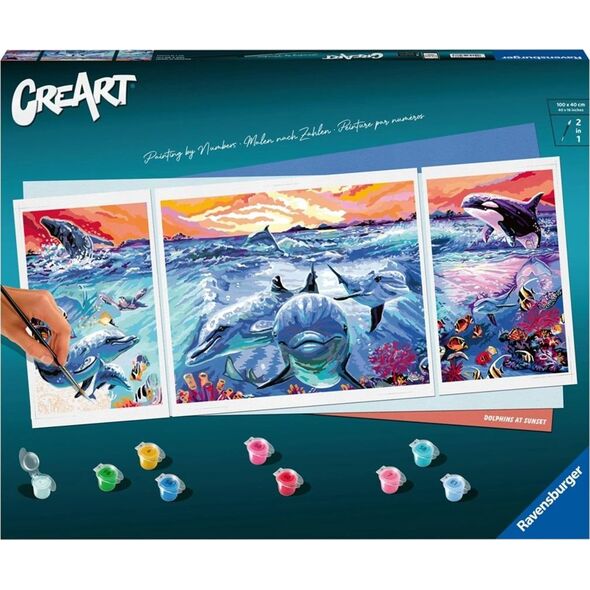 Ravensburger CreArt: Delfiny