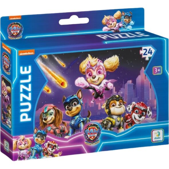 Dodo PUZZLE PSI PATROL CZAS NA PRZYGODĘ UKŁADANKA 24 ELEMENTY DLA NAJMŁODSZYCH