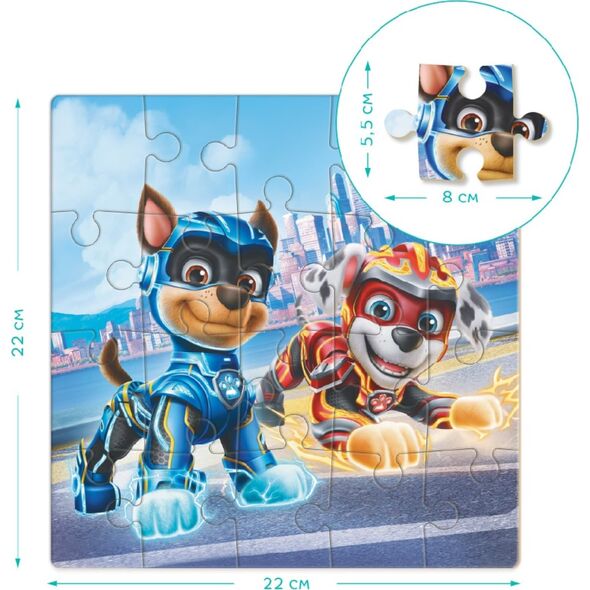 Dodo PUZZLE PAW PATROL CHASE I MARSHAL PSI PATROL 20 ELEMENTÓW DO UŁOŻENIA