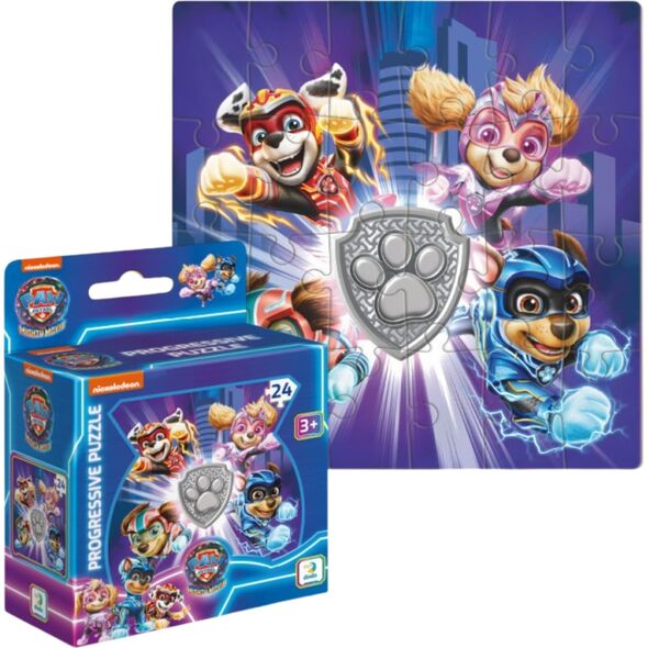 Dodo PUZZLE PSI PATROL "BOHATEROWIE" 24 ELEMENTY KOLOROWEJ UKŁADANKI  PAW PATROL