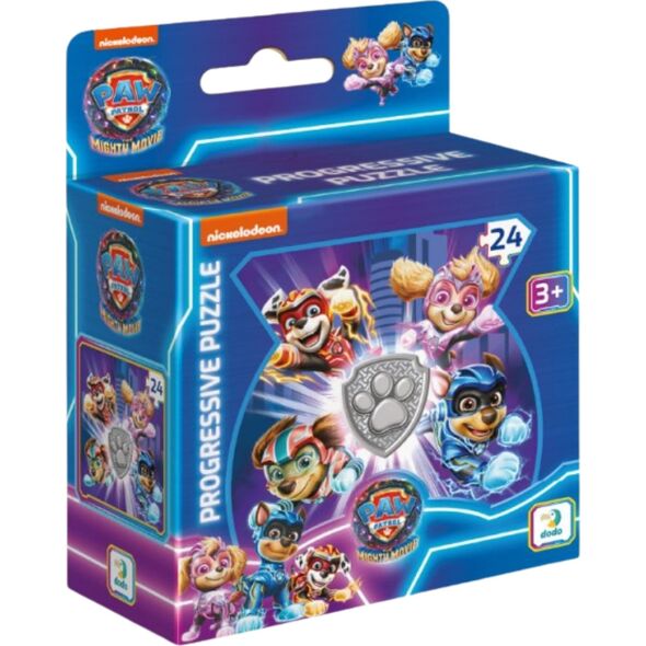 Dodo PUZZLE PSI PATROL "BOHATEROWIE" 24 ELEMENTY KOLOROWEJ UKŁADANKI  PAW PATROL