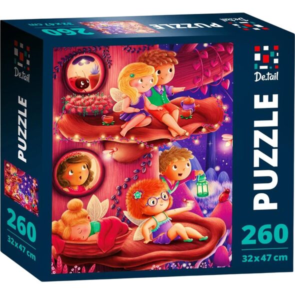 Roter Kafer Puzzle "Leśne Miasteczko" Układanka Dla Dzieci Dorosłych 260 Elementów