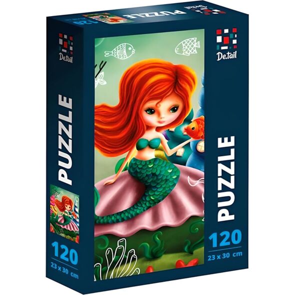 Roter Kafer Puzzle Mała Syrenka Układanka Dla Dorosłych Dzieci 120 Elementów Plakat
