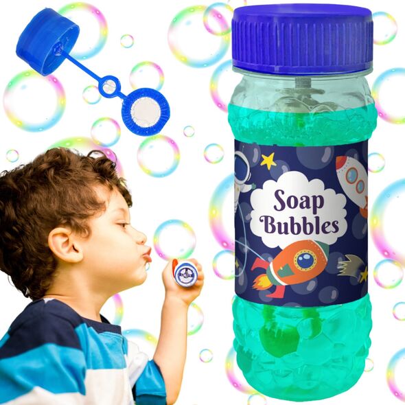 Dodo Bańki Mydlane Kosmiczne Magiczne Motyw Kosmos Płyn Zestaw Tworzenie 145 ml