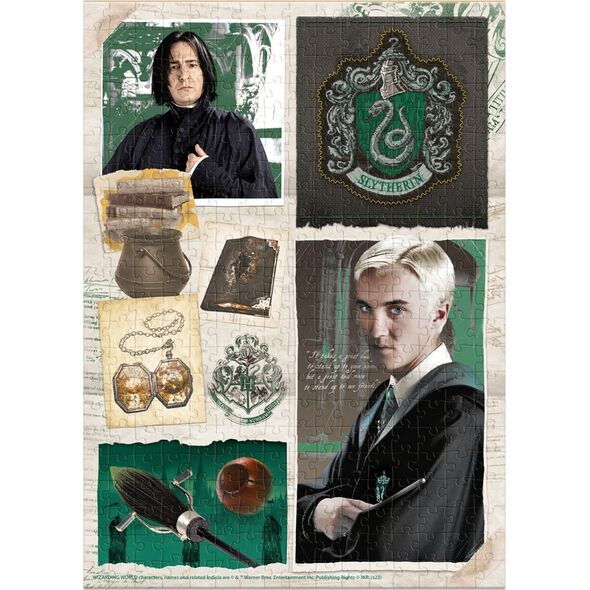 Dodo Puzzle Motyw "Harry Potter" - "Dom Slytherin" Draco Snape 150 Elementów 8+