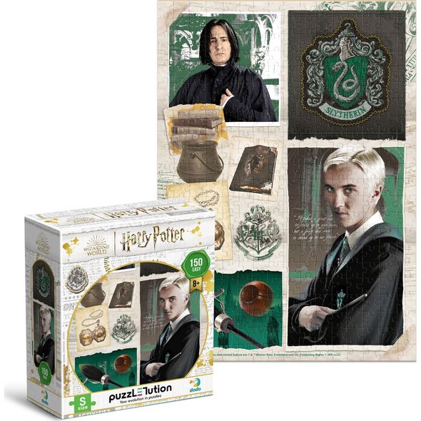 Dodo Puzzle Motyw "Harry Potter" - "Dom Slytherin" Draco Snape 150 Elementów 8+