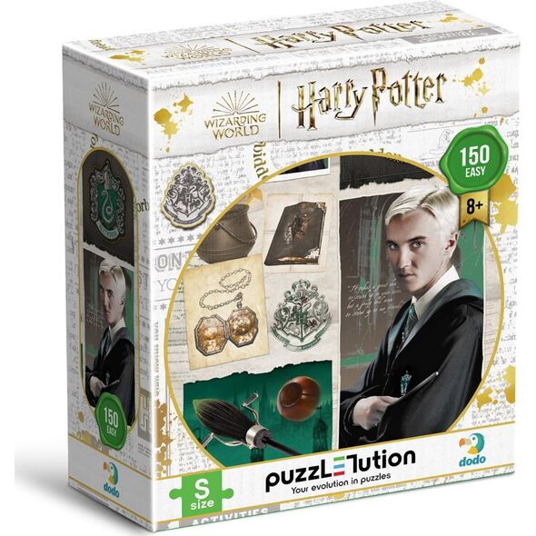 Dodo Puzzle Motyw "Harry Potter" - "Dom Slytherin" Draco Snape 150 Elementów 8+
