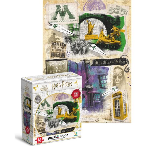 Dodo Puzzle Z Motywem "Harry Potter" - "Ministerstwo Magii" 450 Elementów 8+
