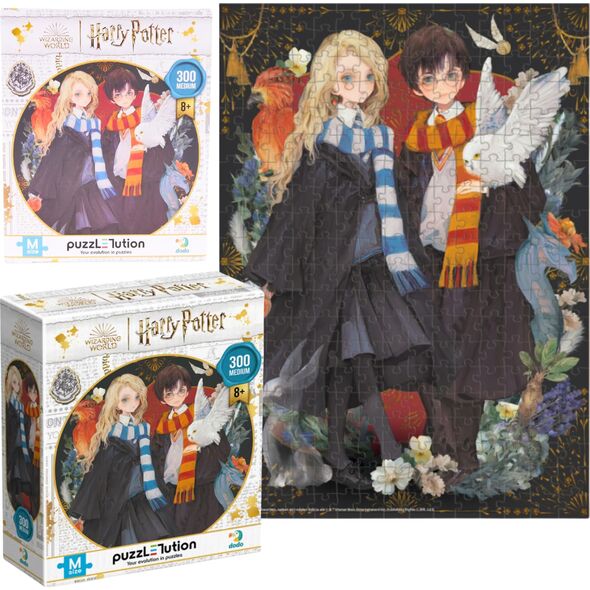 Dodo Puzzle Zestaw Do Układania Obrazek Motyw Harry Potter Luna 300 Elementów