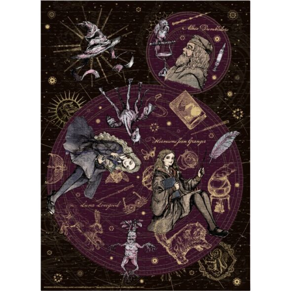 Dodo Puzzle Harry Potter Zestaw Układanka 500 Kolorowych Elementów Magia