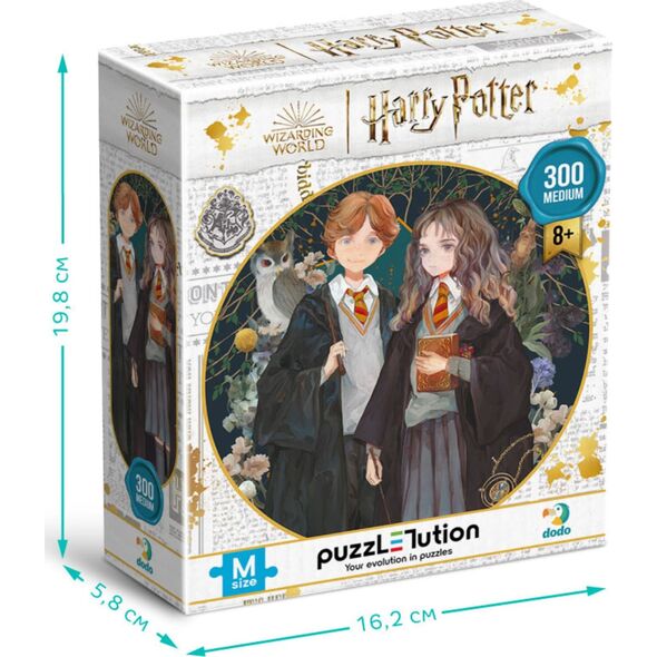 Dodo Puzzle "Harry Potter - Hermiona I Ron" Układanka 300 Elementów Czarodzieje