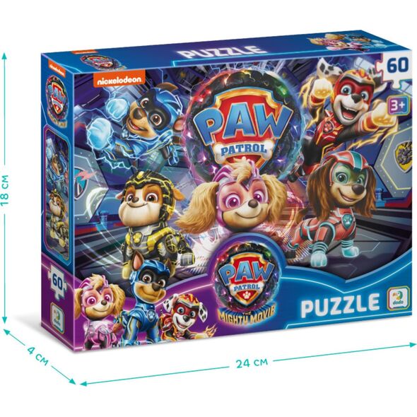 Dodo Puzzle "Psi Patrol - Operacja: Meteor" Układanka 60 Elementów Paw Patrol