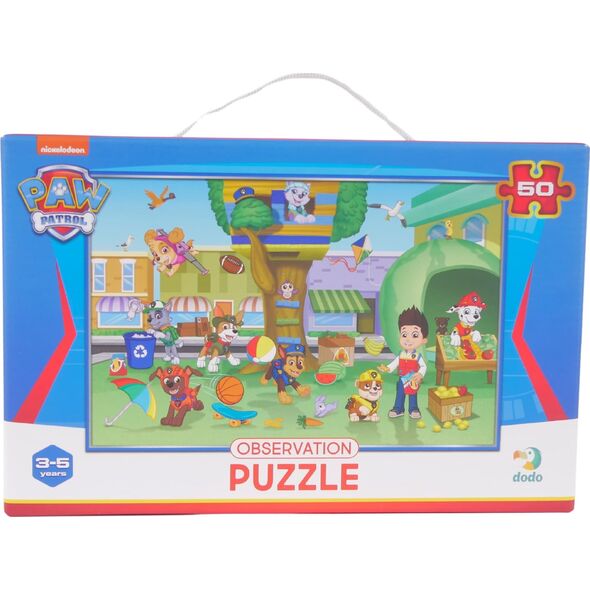 Dodo Puzzle obserwacyjne Paw Psi Patrol Zestaw Do Układania Układanka 50 Element
