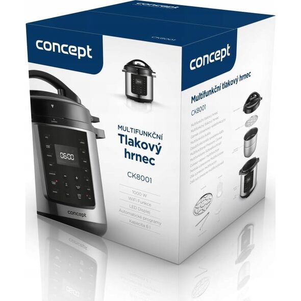 Multicooker Concept Multicooker, szybkowar Concept CK8001