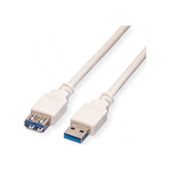 Kabel USB Triton USB-A - USB-A 1.8 m Beżowy