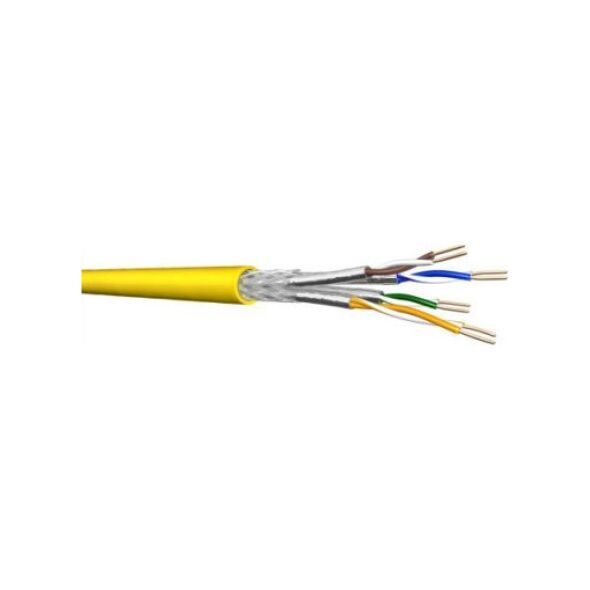 Draka DRAKA UC2000/UCFUTURE COMPACT22 Cat.8.2 S/FTP H AWG 22 gelb, 1000 m