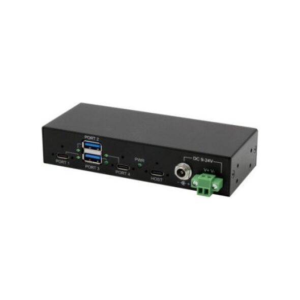 Exsys EXSYS EX-1185HMVS Hub USB 3.0 4-krotny, metalowy