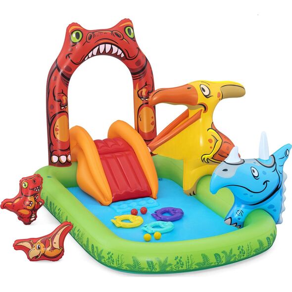 Bestway Plac zabaw dmuchany Jurassic 241 x 140 x 137 cm Bestway 53160