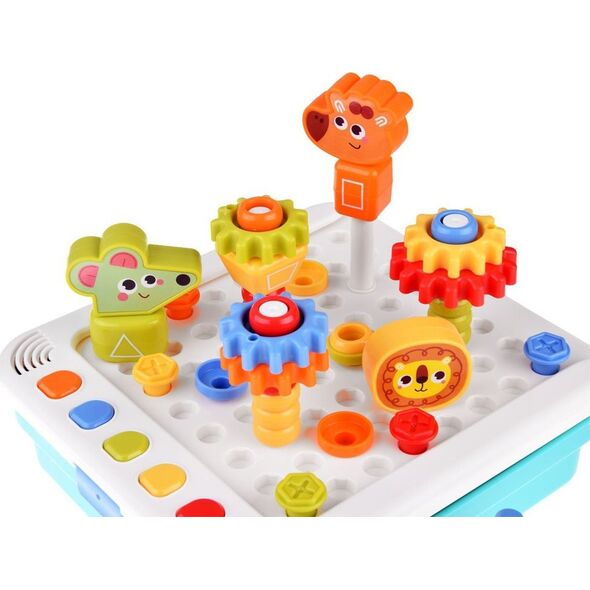 Jokomisiada Hola interaktywny Panel nauka emocji liczb figur Montessori ZA4652