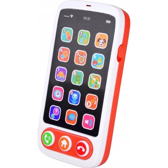 Jokomisiada Telefon smartfon dotykowy interaktywny dla malucha światła melodie ZA4660