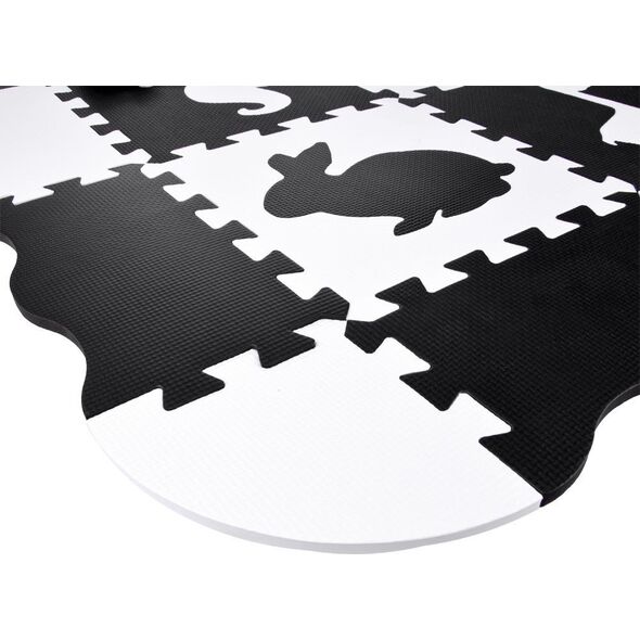 Jokomisiada Puzzle piankowe kontrastowa mata zwierzątka kształty ZA4783