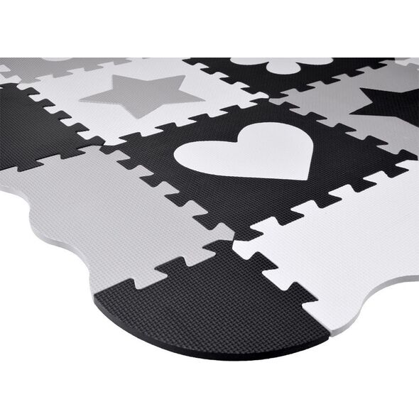 Jokomisiada Puzzle piankowe kontrastowa mata kształty ZA4782