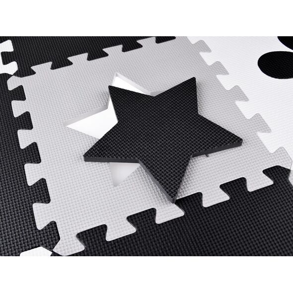 Jokomisiada Puzzle piankowe kontrastowa mata kształty ZA4782