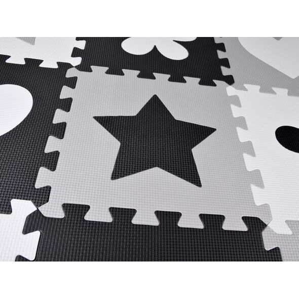 Jokomisiada Puzzle piankowe kontrastowa mata kształty ZA4782