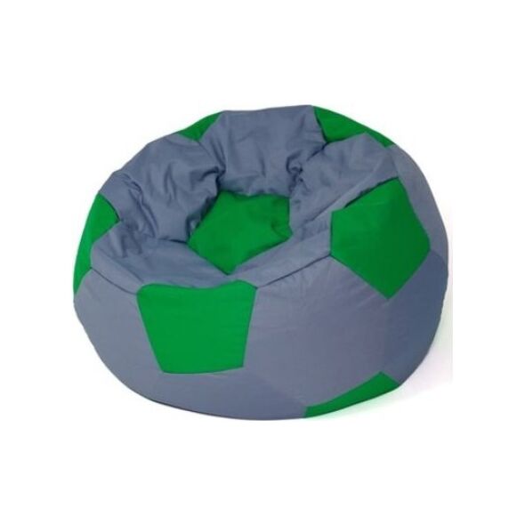 Go Gift Pufa worek sako PIŁKA szary-zielony XL 120