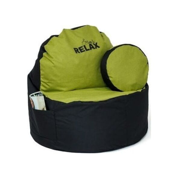 Go Gift Pufa worek sako COFFEE czarny-oliwka XXL 120x80