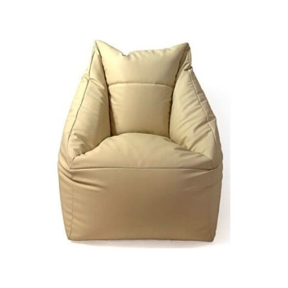 Go Gift Pufa worek sako KOMFORT kremowy XXL 140x90