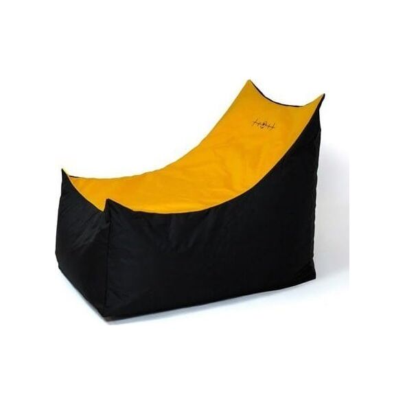 Go Gift Pufa worek sako TRON czarny-pomarańczowy XXL 140x90