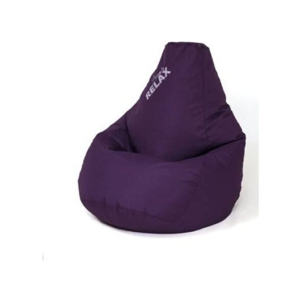 Go Gift Pufa worek sako GRUSZA granat XL 130x90