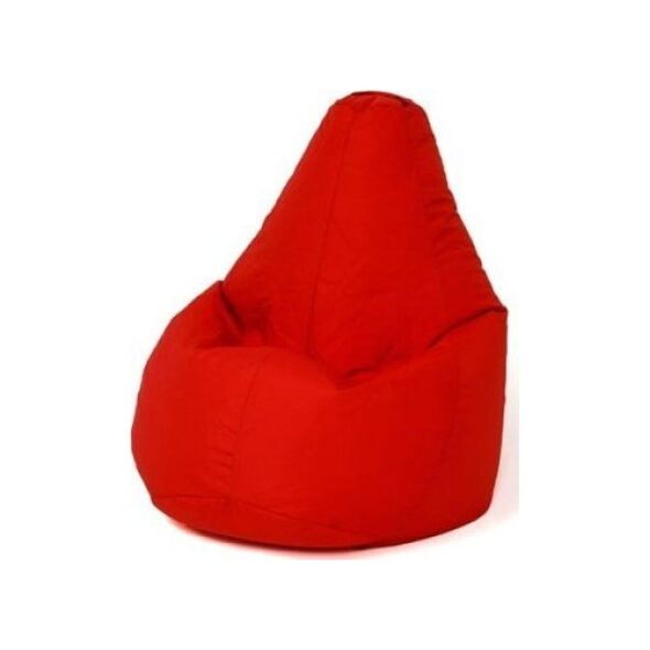 Go Gift Pufa worek sako GRUSZA intensywny czerwony L 105x80