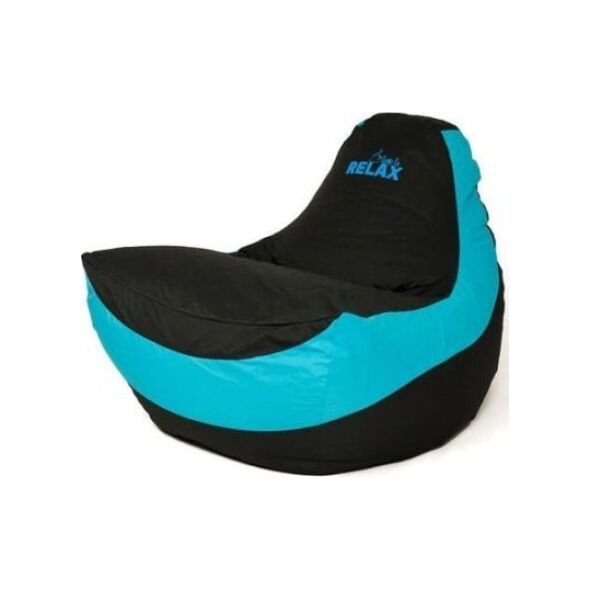 Go Gift Pufa worek sako BOLID czarny-niebieski XXL 140x100