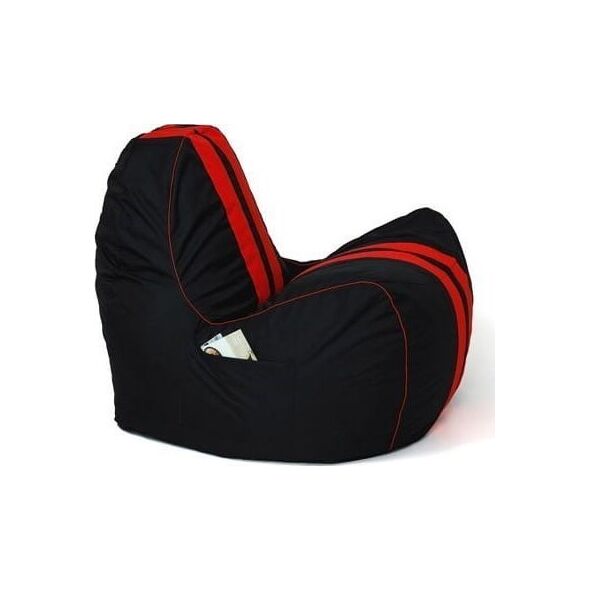 Go Gift Pufa worek sako FERRARI czarny-czerwony XXL 140x100