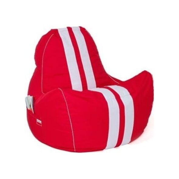 Go Gift Pufa worek sako FERRARI czerwony-biały XXL 140x100