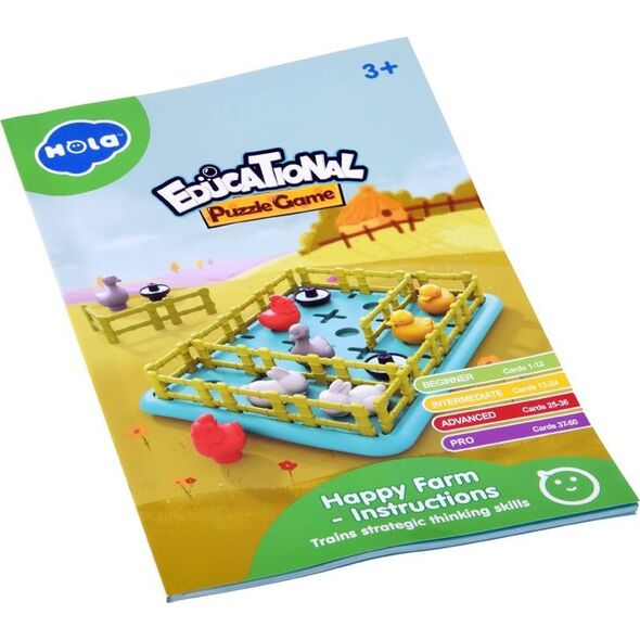 Jokomisiada Gra logiczna i edukacyjna Wesoła farma GR0597