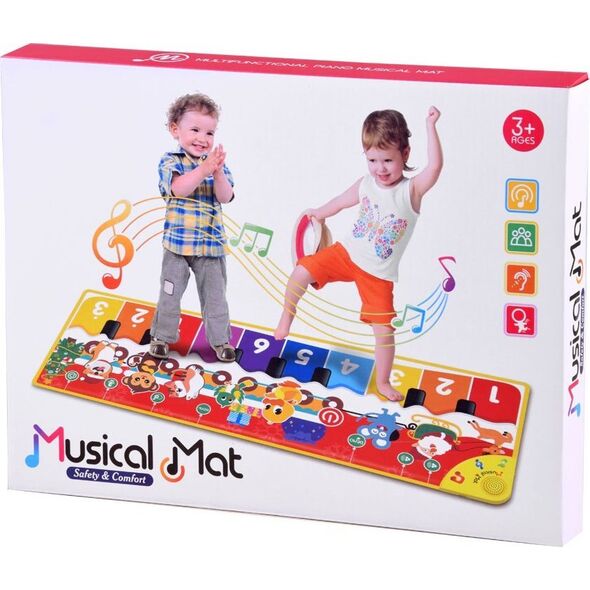 Jokomisiada Pianinko Muzyczna Mata do tańczenia cyfry ZA4398