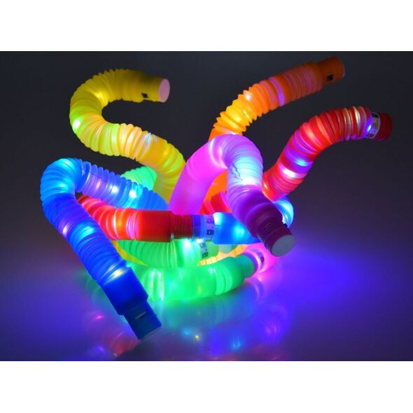 Jokomisiada POP TUBE rurki sensoryczne świecące LED 12szt ZA4709