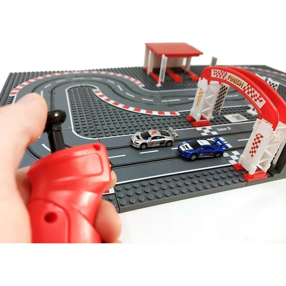 Jokomisiada Audi sterowany tor wyścigowy samochodowy autka pilot budowa RC0621