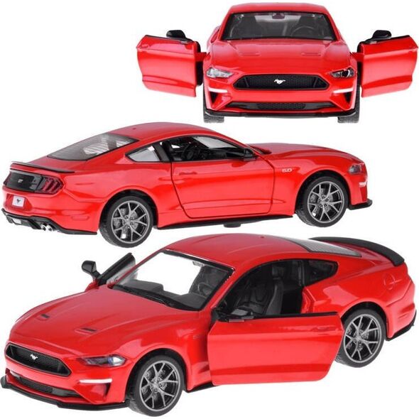 Jokomisiada Auto metalowe model 2018 Ford Mustang GT skala 1:34 światło dźwięk ZA4616