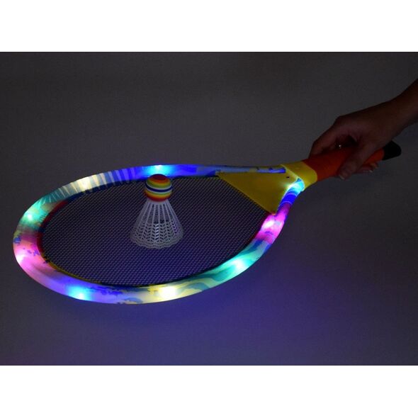 Jokomisiada Paletki Świecące do Badmintona - badminton Gra towarzyska SP0779