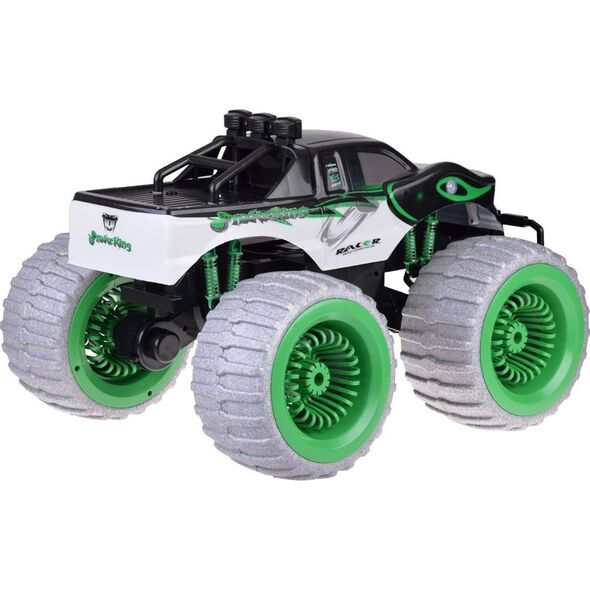 Jokomisiada Olbrzymie Auto Monster Snake 4x4 muzyka światła drift 360st. Pilot RC0633