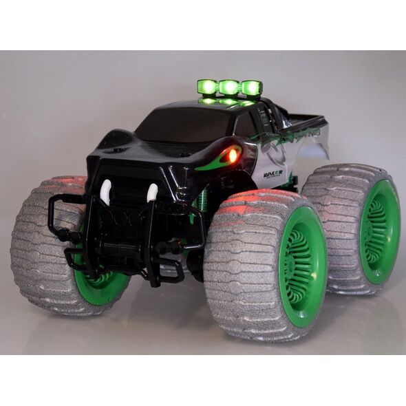 Jokomisiada Olbrzymie Auto Monster Snake 4x4 muzyka światła drift 360st. Pilot RC0633