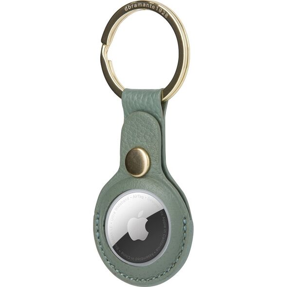 dbramante Copenhagen - AirTag Key Ring - Green Bay/Gold