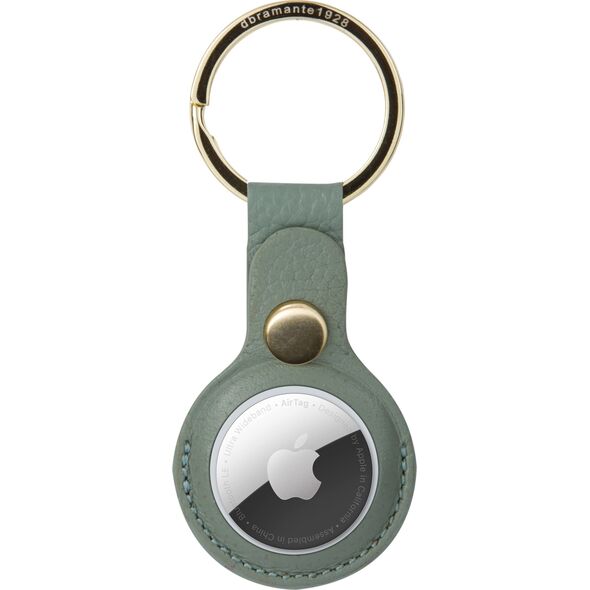 dbramante Copenhagen - AirTag Key Ring - Green Bay/Gold