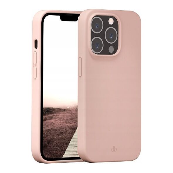 dbramante Costa Rica - Silicone Case for iPhone 14 Pro - Pink sand