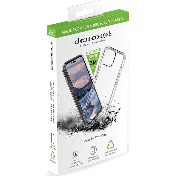 dbramante Iceland Pro - Clear Hard Case for iPhone 14 Pro Max